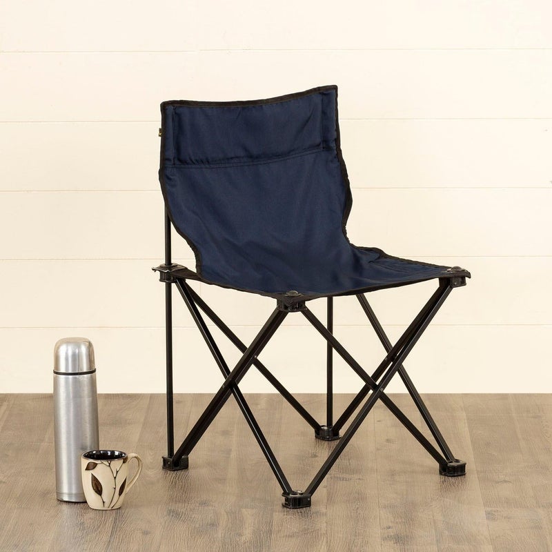 Flygon Camping Folding Chair Outdoor Garden Picnic Travelling Lawn Patio Outdoor Collapsible Chairs with Carrying Bag Polystyrene - Image 1