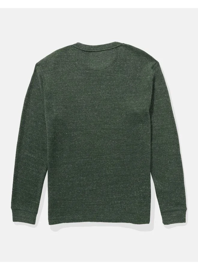 American Eagle AE Long-Sleeve Thermal T-Shirt