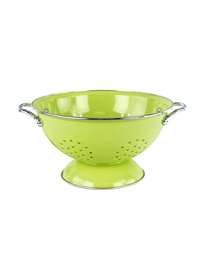 Reston Lloyd Calypso Basics by Reston Lloyd Powder Coated Enameled Colander, 3 Quart, Lime - Image 1