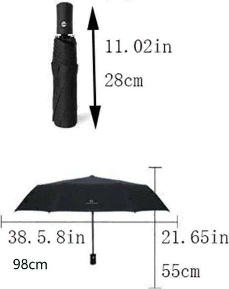 Chunky Frame Umbrella Automatic Full Function Opening and Closing Fiber Wire Original Quality Umbrella  - Image 4