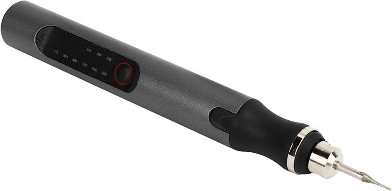 قلم جلخ كهربائي صغير، آلة تلميع ونقش قابلة لإ��ادة الشحن عبر منفذ USB مع إطار من سبائك الألومنيوم - تصميم خفيف الوزن، سرعة قابلة للتعديل، مثالي للطحن المحمول والحرف اليدوية - Image 3