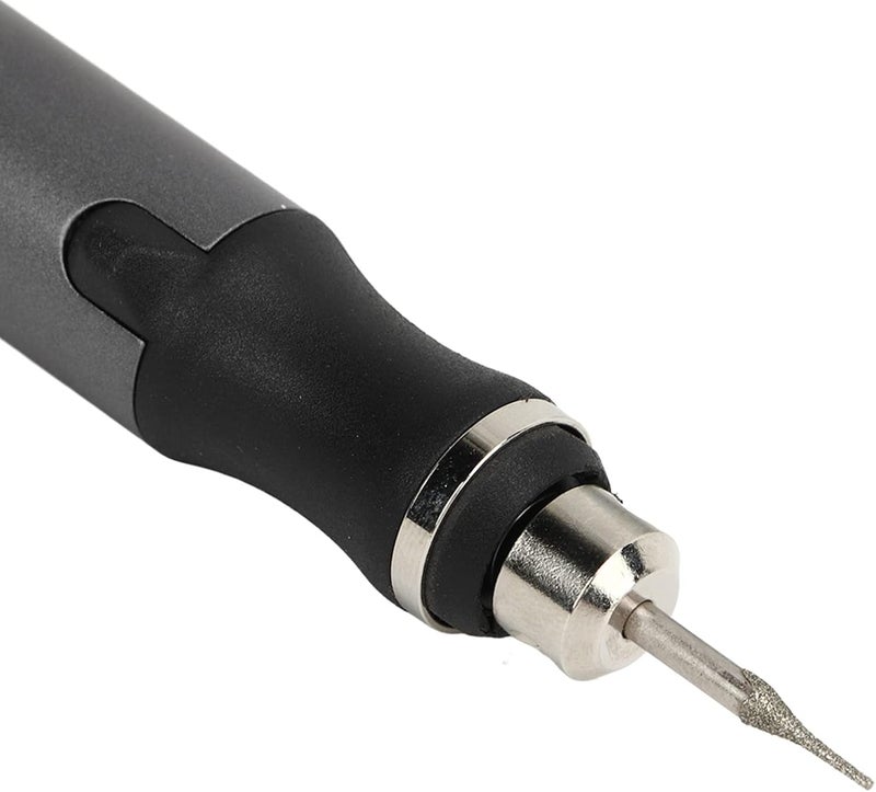 قلم جلخ كهربائي صغير، آلة تلميع ونقش قابلة لإ��ادة الشحن عبر منفذ USB مع إطار من سبائك الألومنيوم - تصميم خفيف الوزن، سرعة قابلة للتعديل، مثالي للطحن المحمول والحرف اليدوية - Image 5
