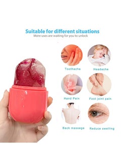 XiuWoo Ice Face Roller Ice Facial Mold Reusable Silicone Ice Cube Trays  - Image 2