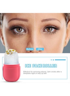XiuWoo Ice Face Roller Ice Facial Mold Reusable Silicone Ice Cube Trays  - Image 4
