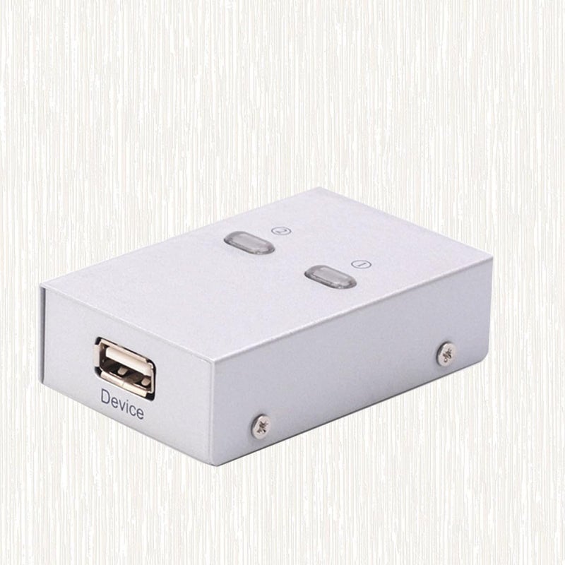 USB 2.0 Printer Scanner Sharing Device Automatic Selector for Two Computers Home Office - Image 5