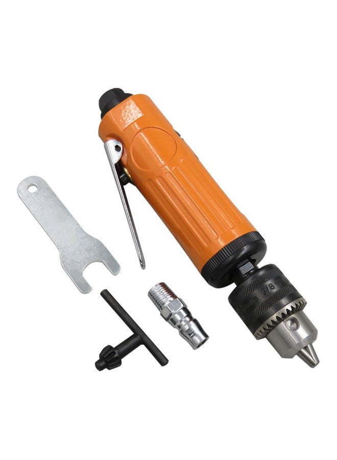 NIBEMINENT 3/8" Straight Air Drilling Machine Orange 22x5.5x7cm - Image 1