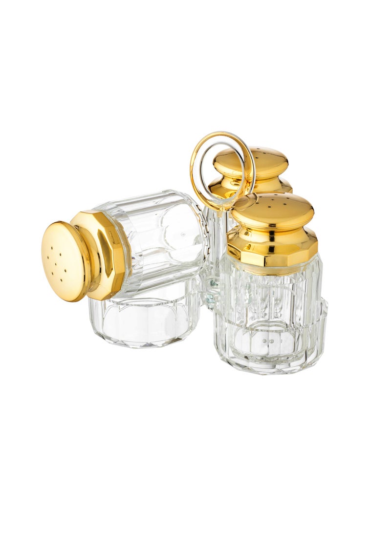 صفا طقم 3 ملاحات اكريلك مع حامل اكريلك - Image 2