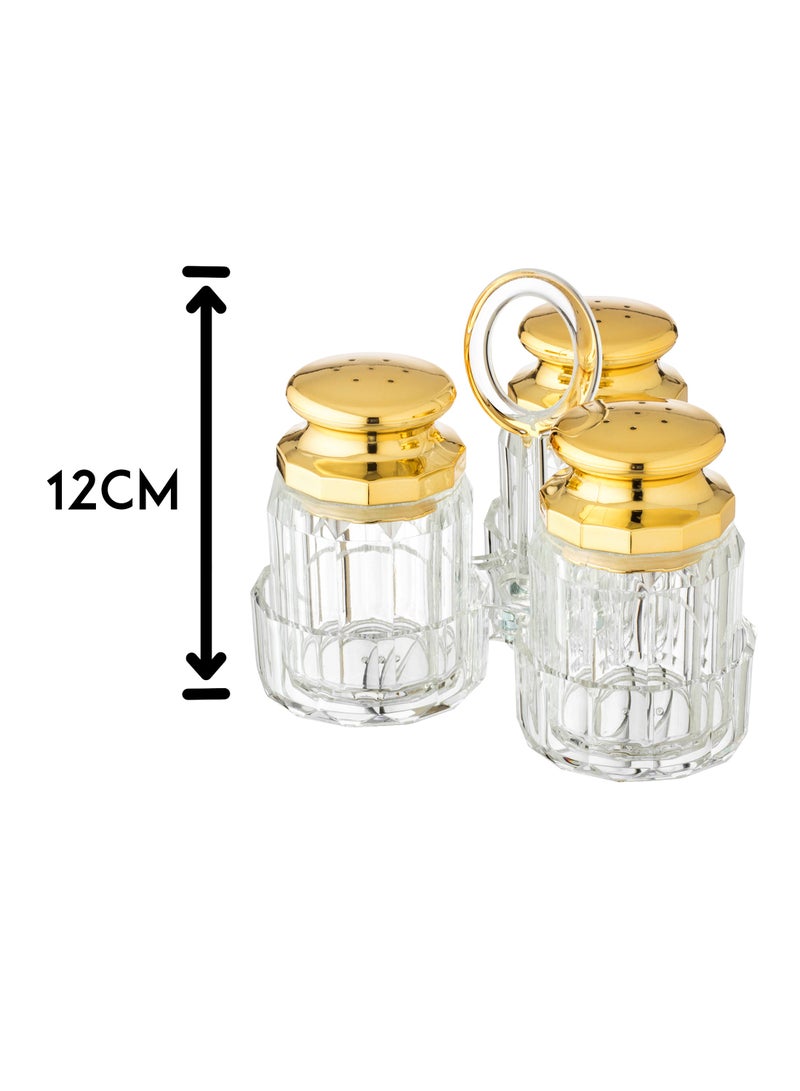 صفا طقم 3 ملاحات اكريلك مع حامل اكريلك - Image 4