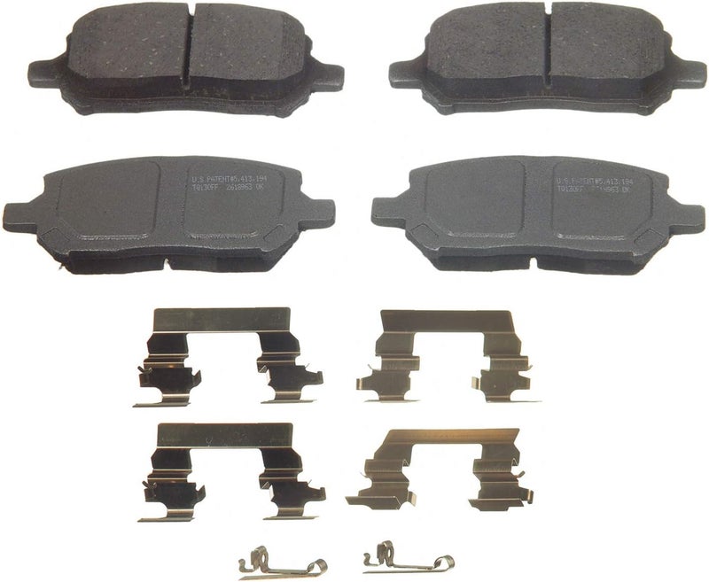 Wagner ThermoQuiet QC956 Ceramic Disc Pad Set - Image 1