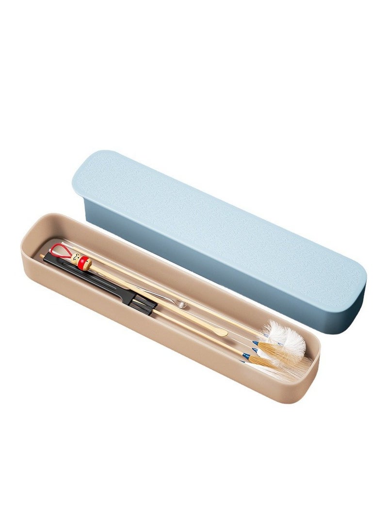 ARNOTEC Traditional Handmade Ear Cleaning Kit 8PCS | LED Ear Pick | Elastic Silver Needle & Goose Feather Sticks | Soothing Ear Canal Stimulation | Protective Storage Box | Safe and Efficient Ear Cleaning  - Image 3