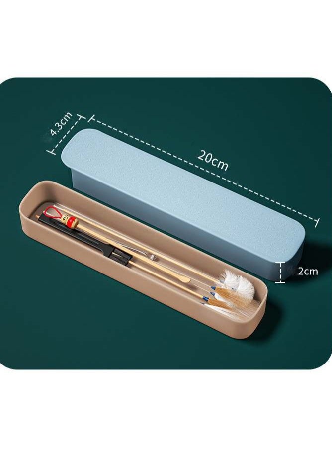 ARNOTEC Traditional Handmade Ear Cleaning Kit 8PCS | LED Ear Pick | Elastic Silver Needle & Goose Feather Sticks | Soothing Ear Canal Stimulation | Protective Storage Box | Safe and Efficient Ear Cleaning  - Image 4