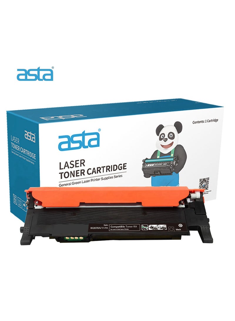 ASTA 117A W2070A 178nw 179fnw Toner Compatible For HP Color Laser 150a Printer W 2070 117 A 178 179 150 nw fnw Toner Cartridge Laserjet pr Black BK Office Consumable Replacement High Yield Premium - Image 1