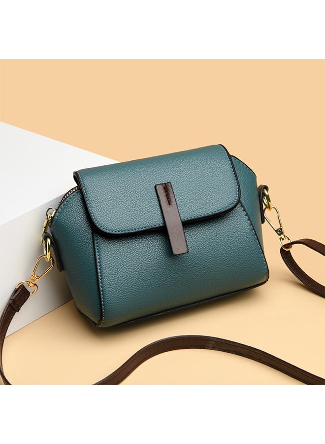Mini Flap Crossbody Bag, Fashion Solid Color Shoulder Bag, Women's Daily PU Leather Purse For Commuter (7.1*5.1*3.5) Inch