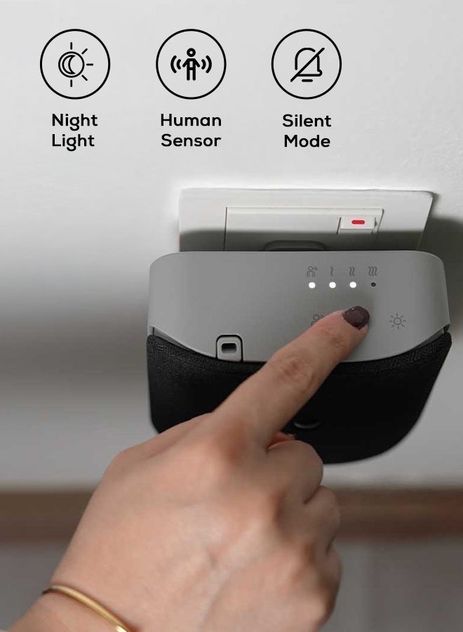 Dr Scent Automatic Wall Plug In Aroma Diffuser | Comes with Smart Motion Sensor & Night Light | Coverage up to 20-30 m2 | Perfect for Small Rooms , Offices , Shops & Restroom | Advanced Technology | 30 ml Bottle Capacity - Image 4