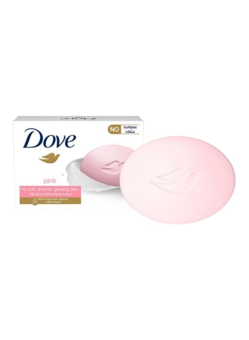 دوف صابون دوف بيوتي بار وردي، 125 غرام