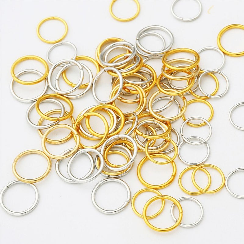 Metal Ring Binder Set 30pcs Black 15mm DIY Album Binding Supplies - Image 4