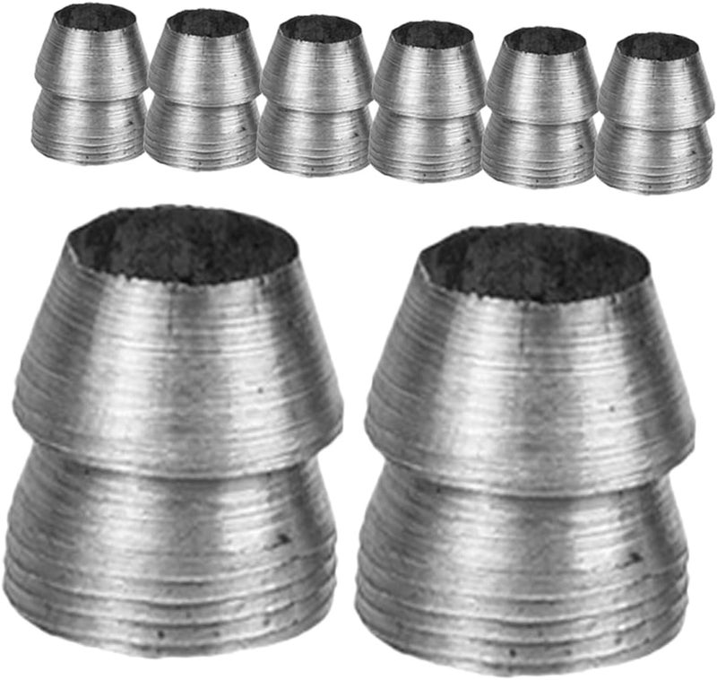 8Pcs Axe Tool Reinforcement Tapered Handles Easy Installation Size 1.40X1.00X1.00CM - Image 1