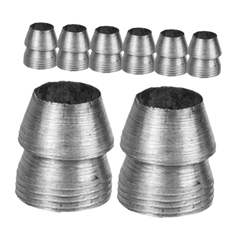 8Pcs Axe Tool Reinforcement Tapered Handles Easy Installation Size 1.40X1.00X1.00CM - Image 2