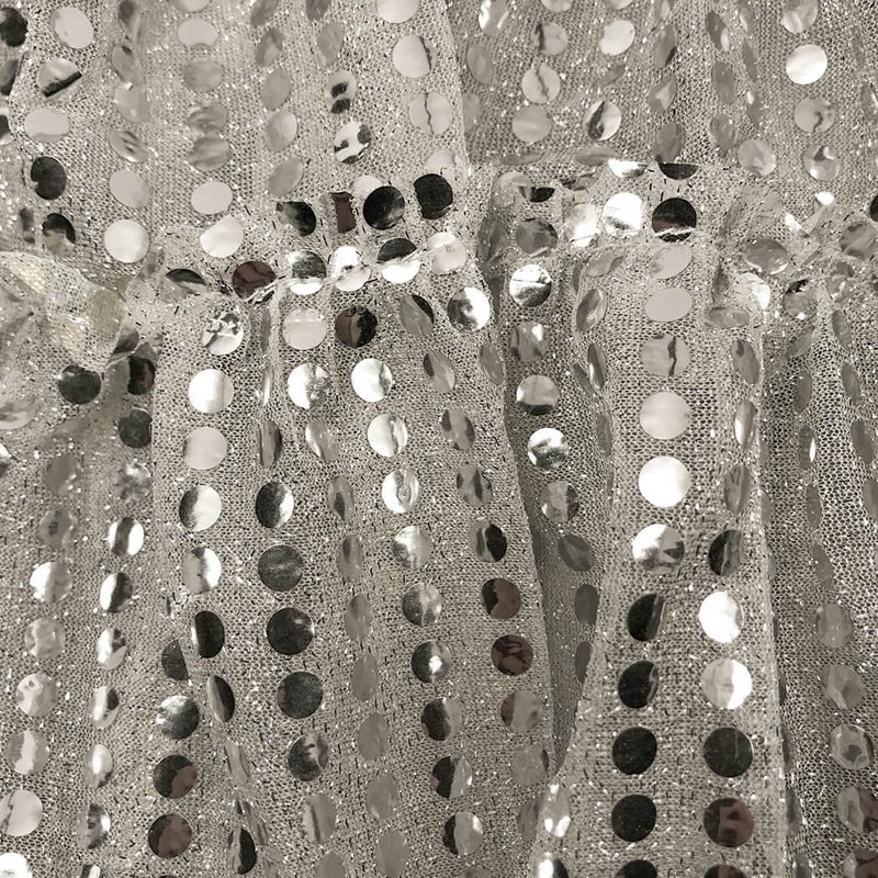 Gone For a Run Running Costume Tutu Skirt Glitter Sequined Tutu | Silver, Silver, one size fits most - Image 4