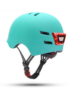 Generic 2022 NEW Lamp Cycling Smart Tail Light Bike Adult Helmet Electric Bicycle MTB Road Scooter For Sport Urban Helmet Men Women(L: 58-61cm) BLUE  - Image 2