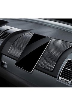 Generic 2 Pack Anti-Slip Car Dash Sticky Pad Heat Resistant Non-Slip Mat Dashboard Silicone Cell Phone Holder Magic Mat Adhesive Storage Pads Mobile Phone Glasses Car Accessories (27x15cm)  - Image 1