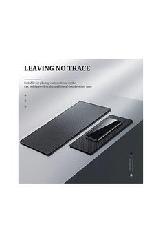 Generic 2 Pack Anti-Slip Car Dash Sticky Pad Heat Resistant Non-Slip Mat Dashboard Silicone Cell Phone Holder Magic Mat Adhesive Storage Pads Mobile Phone Glasses Car Accessories (27x15cm)  - Image 5
