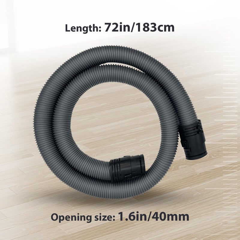 848 Store Fit on Miele Vacuum Cleaner Miele Classic C1 Suction Hose - 07736191 Pipe Grey 1.6m - Image 2