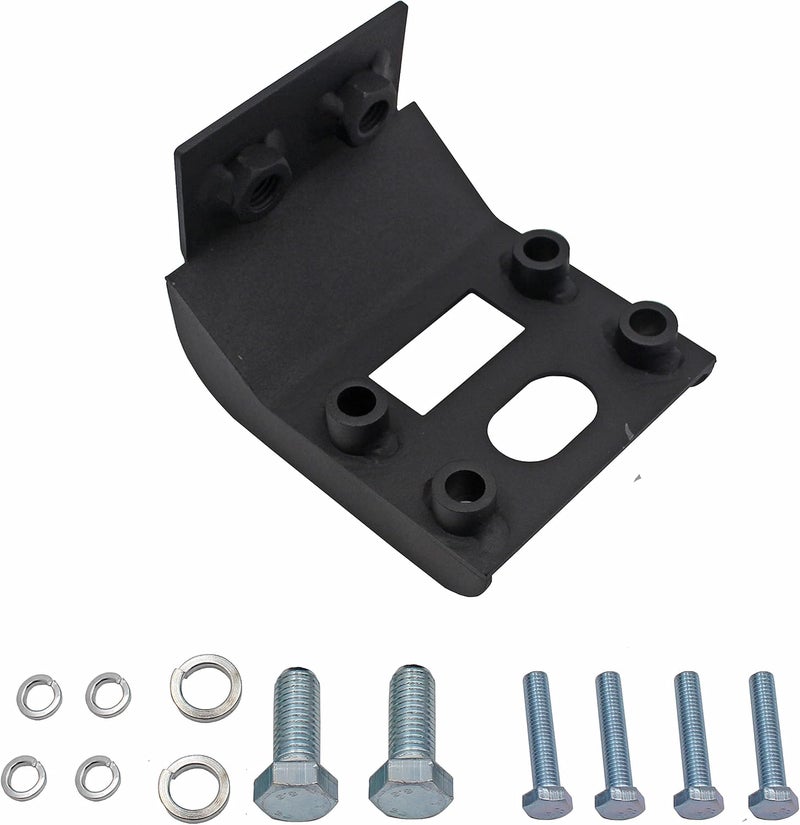Mulan Cradle Mount Frame Bracket Kit Compatible with Kawasaki KLX110 & Suzuki DRZ110 - Black - Image 1