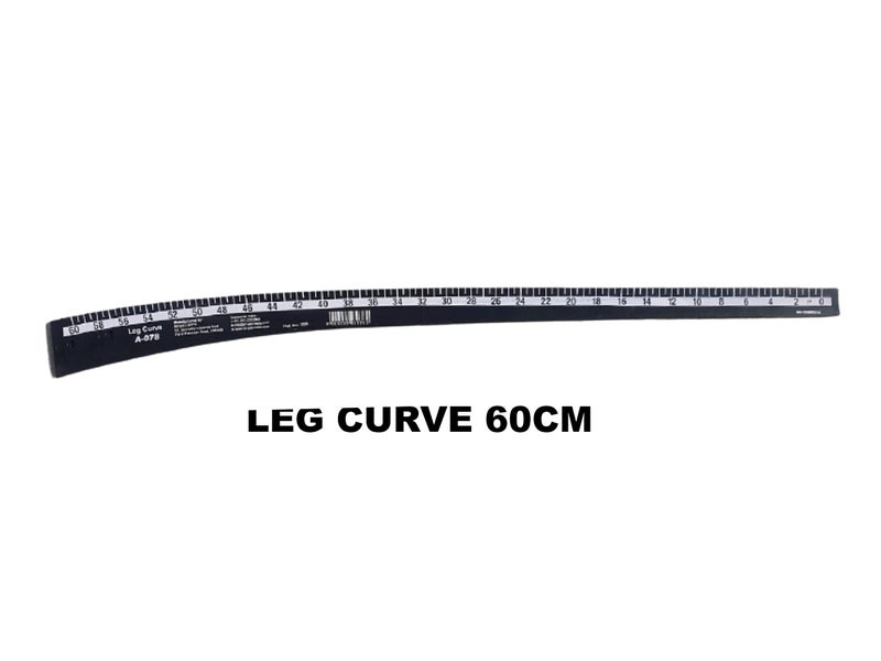 KHYATI Hard Plastic Scales Set - Complete Fashion Designing Tailoring - L Square, Curve, Straight, Hip, Arm, Leg Curve & Straight Ruler - 60cm - Image 5