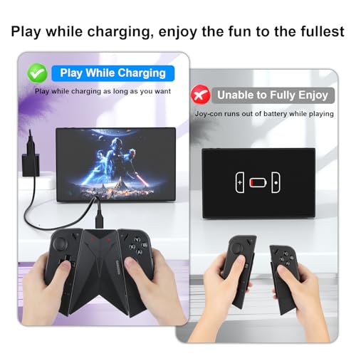 Gamorek Controller Charging Connector Grip Compatible with Lenovo Legion Go/Legion Go 2 - Image 4