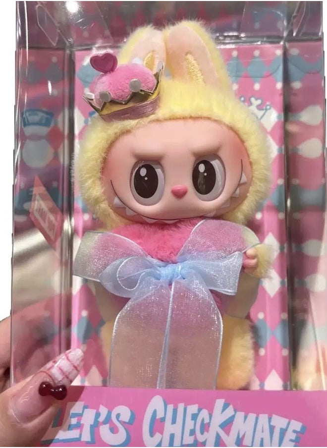 Generic - Labubu  Macaron  Series Figures Toy Adorable Lovely Personalized Doll Key chain - Image 1