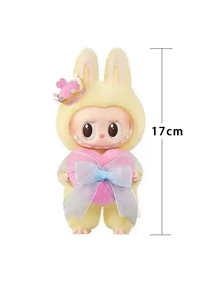 Generic - Labubu  Macaron  Series Figures Toy Adorable Lovely Personalized Doll Key chain - Image 1