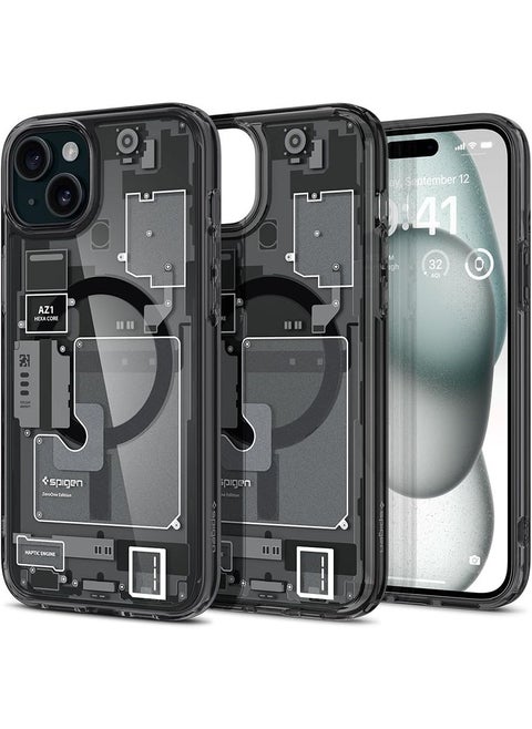 Ultra Hybrid MagFit for iPhone 15 Plus Case Cover with MagSafe - Zero One