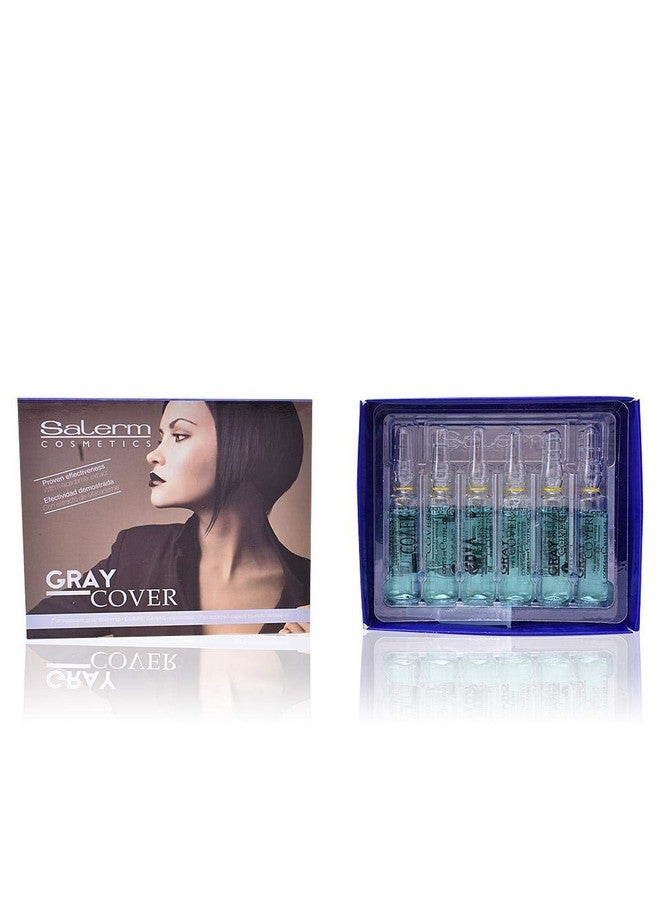 Salerm Cosmetics Cubre Canas Gray Cover Treatment Serum 12 Vials X 0.17 Oz - Image 3