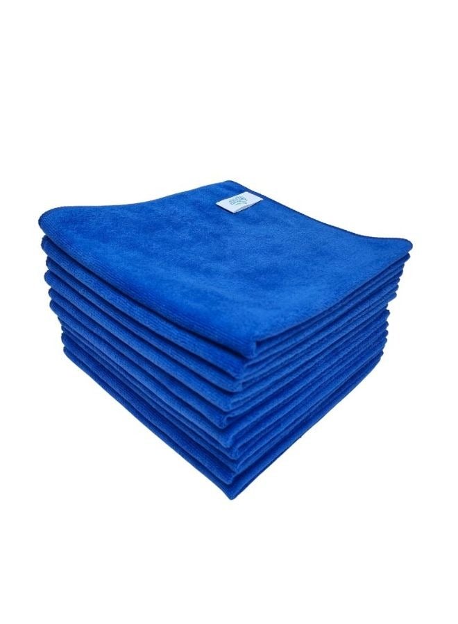 Carixer Microfiber Towel  Blue (40*40) 50pcs in 1 pack 