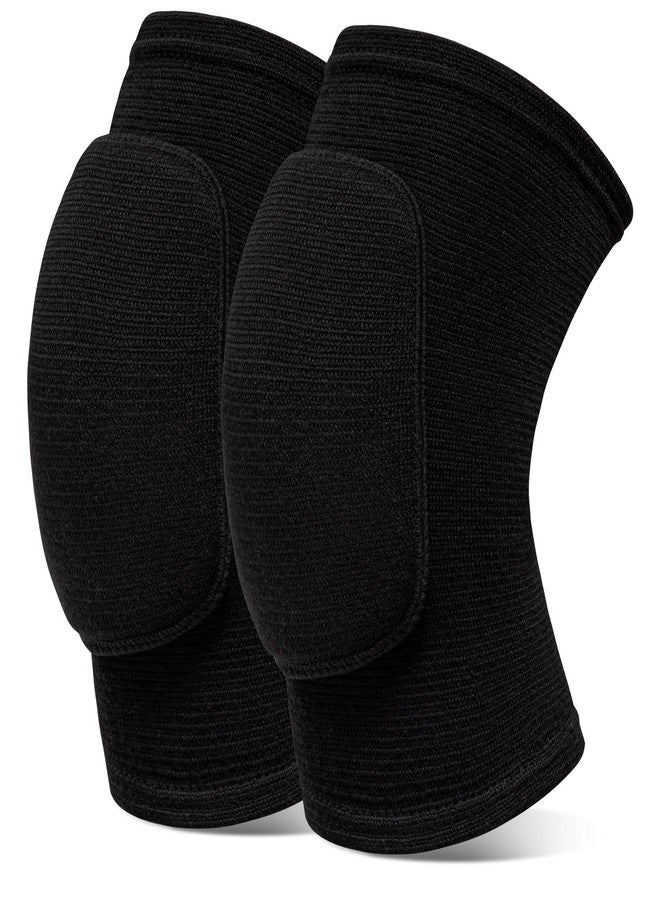 RYBTB Volleyball Knee Pads knee brace for Women Kids Girls，Soft and Breathable Knee Pads for Volleyball, Dancing, Football, Yoga, Basketball, and Skating - Protective Knee Pads for Adults and Kids (Black, - Image 1