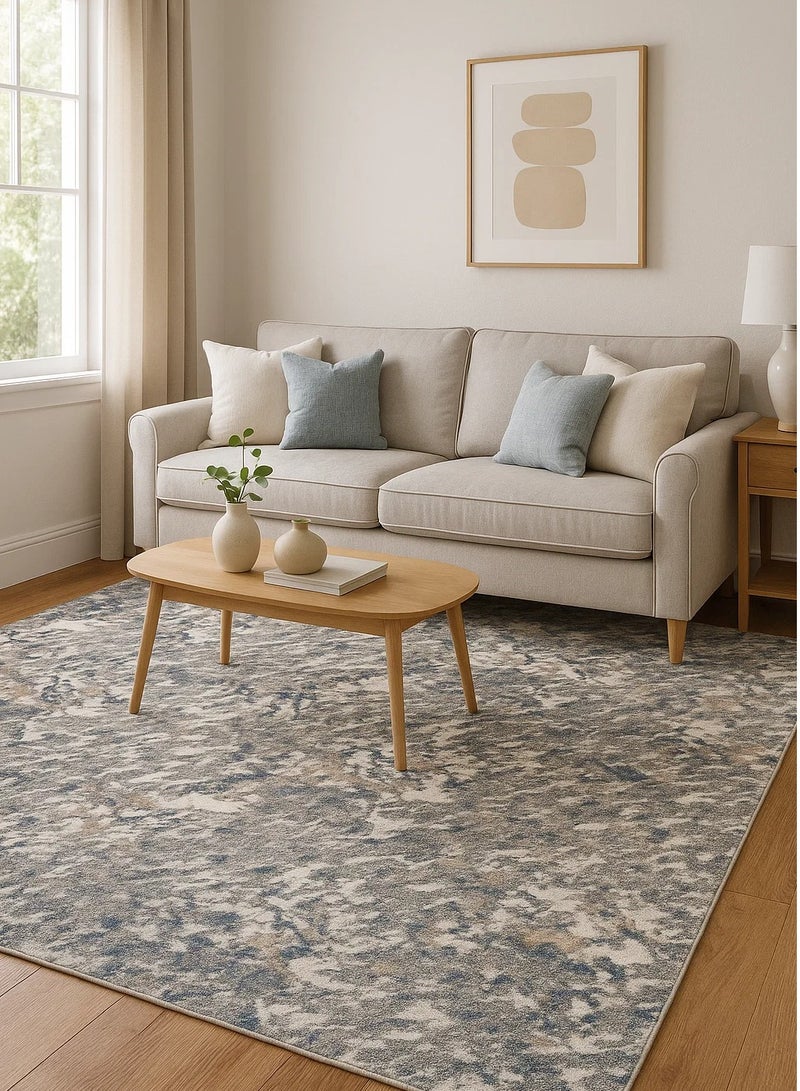 LOFT LUMAR,CARPET,240X340 CMS,FABRIC,GREY,ANTI SLIP-55004-SP9-E - Image 1