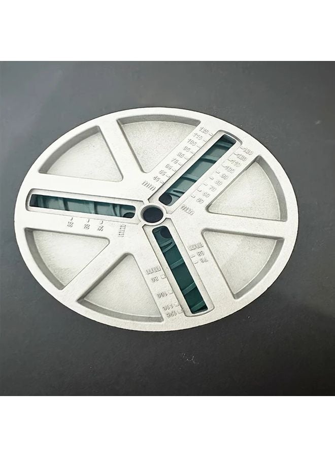 1 مجموعة من شفرة منشار ثقب قابلة للتعديل من 1.7 إلى 5 بوصة قطر مثقاب للخشب والبلاستيك والمعدن - Image 4