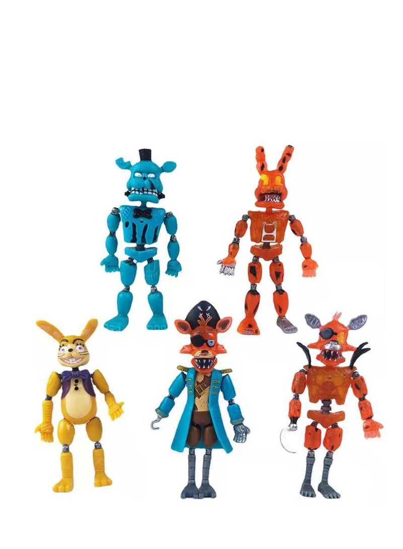XiuWoo 5-Piece Five Nights At Freddy's Figure Set - Image 1