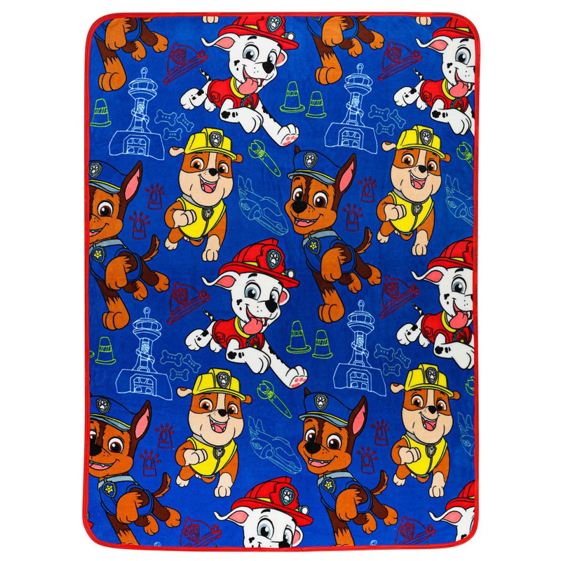 Franco Kids Bedding Super Soft Plush Throw Blanket, 46 in x 60 in, Paw Patrol - Image 5