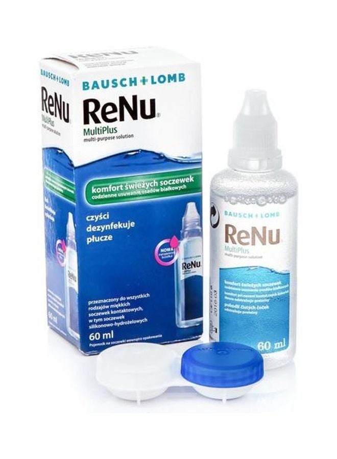 Bausch + Lomb Unisex Renu Multiplus Multi-Purpose Solution - Image 1