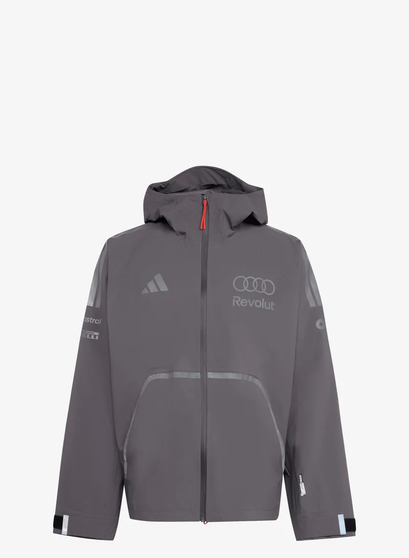 Adidas AUDI REVOLUT FORMULA ONE TEAM 2026 ENGINEERS &amp; MARKETING RAIN JACKET