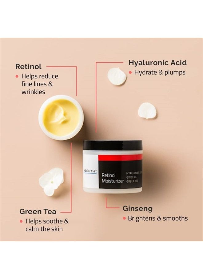 Yeouth - Retinol Face Moisturizer with Hyaluronic Acid, Moisturizing Face Cream for Wrinkle & Dark Spot, Night Cream Face Care, Anti Aging Skin Care - Image 1