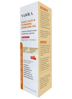 Nasola زيت الكركم للعناية بالبشرة من حمض الكوجيك  - Image 5
