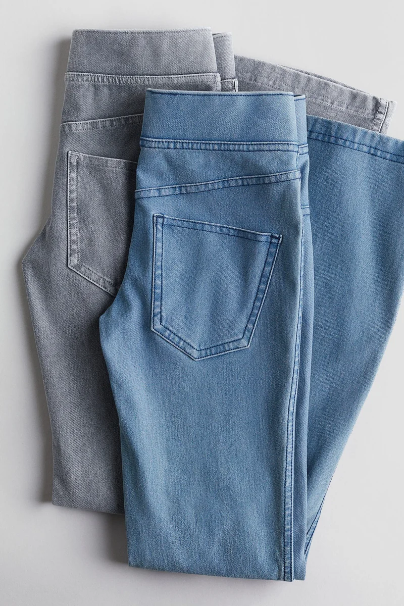 اتش اند ام بنطلون جيرسيه واسع - عبوة من 2