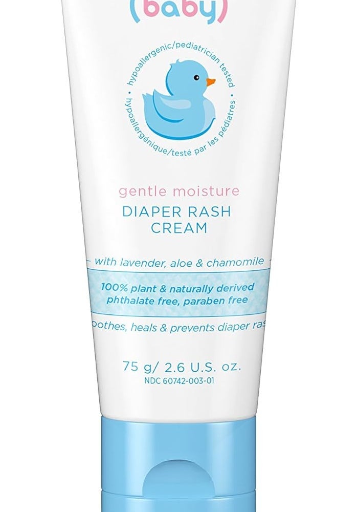 Live Clean Baby Gentle Moisture Diaper Rash Cream with Lavender, Aloe & Chamomile - 2.6 oz - Image 1