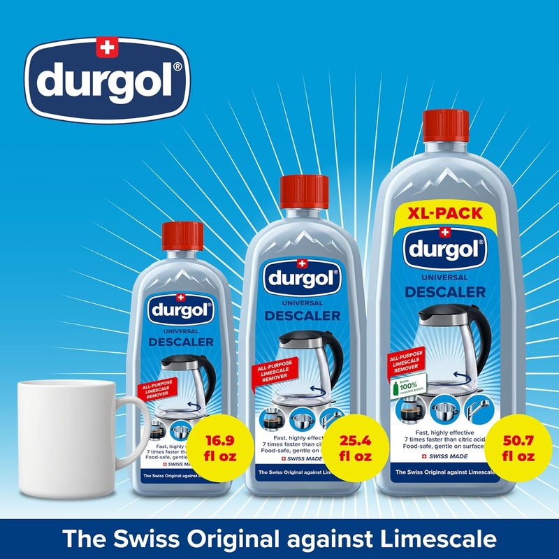 Durgol 0298 Universal Multipurpose Descaler/Decalcifier, 25.4 Ounce, Blue Wear resistant - Image 3
