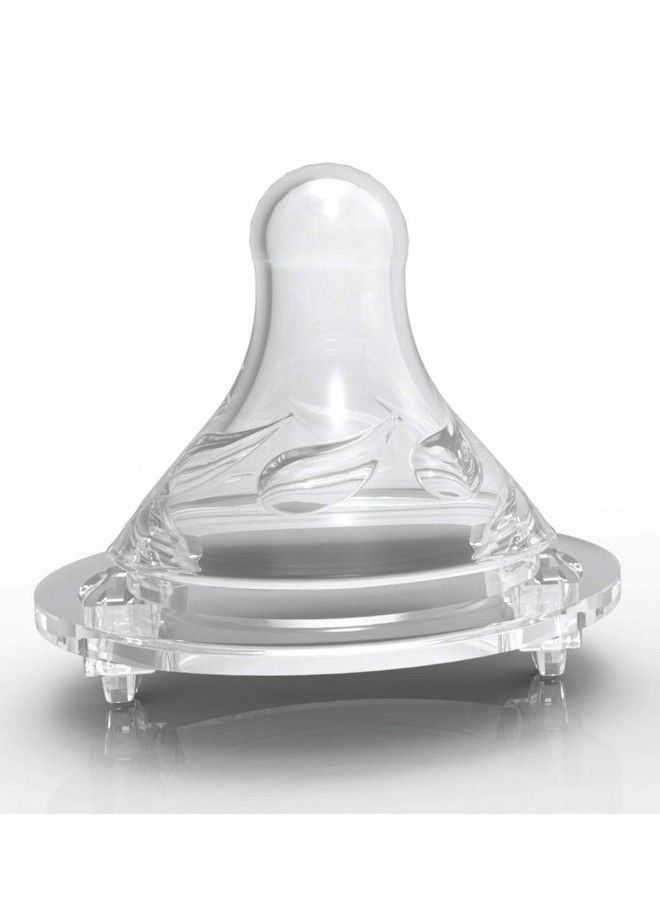 AVIMA Baby Silicone Nipples For Wide Neck Bottles Slow Flow 06 Months (Set Of 6) - Image 5