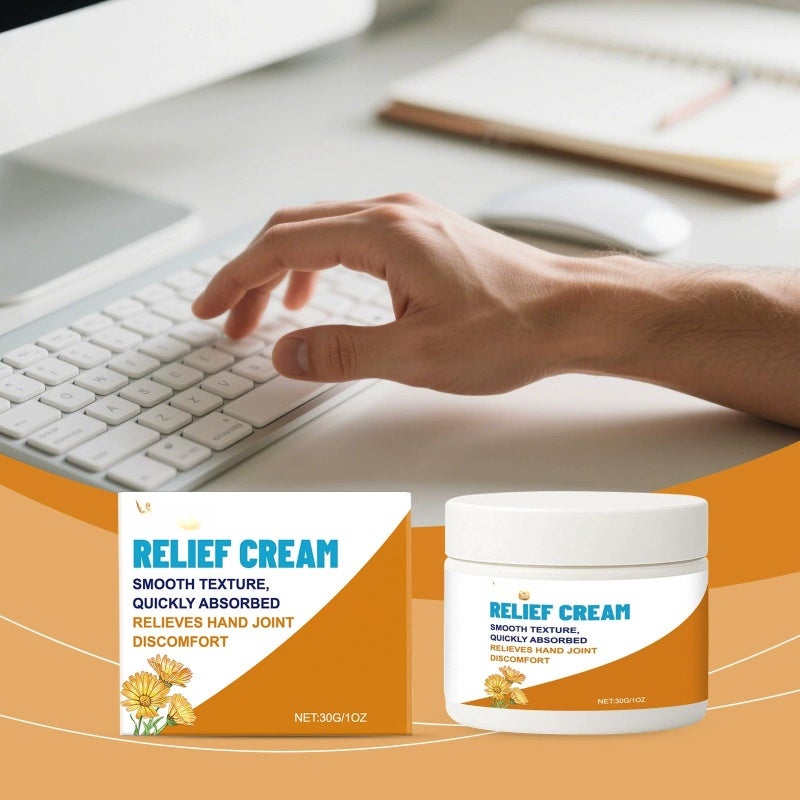 Wrist Massage Cream: White, Gentle Nourish Formula - Deeply Nourish Joint Skin for Daily Joint Care, Post-exercise Relaxation and Pre-bed Repair - Image 4