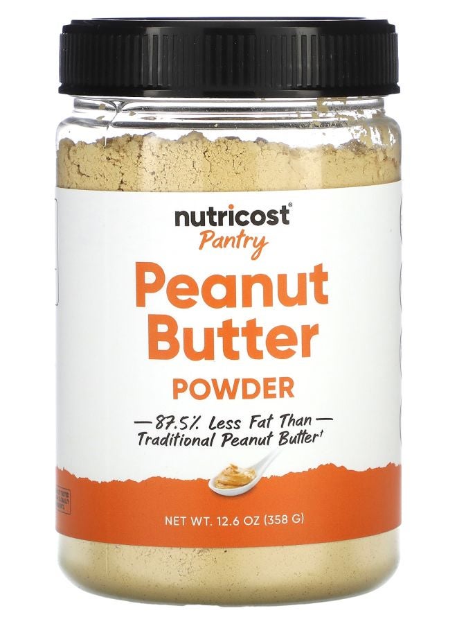 Nutricost مسحوق زبدة الفول السوداني 12.6 أونصة (358 جرام)